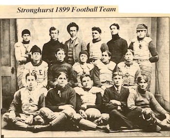 Football 1899 Stronghurst IL